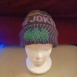 Batman The Joker Beanie Pocket Hat DC Comics Acrylic One Size